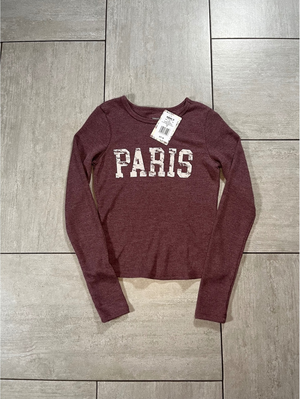 Pink Republic Paris Long Sleeve Top XS